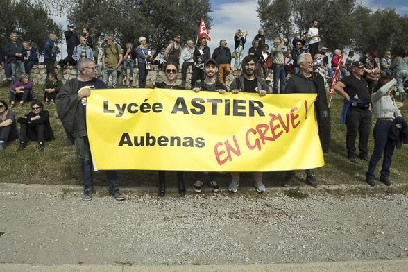 Manifestation du 6 avril 2023 à Aubenas