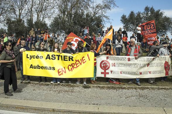 Manifestation du 6 avril 2023 à Aubenas