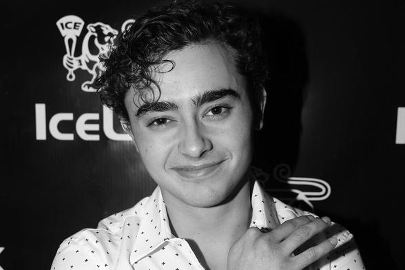 Black and white photo of actor Jansen Panettiere, dead at age 28.