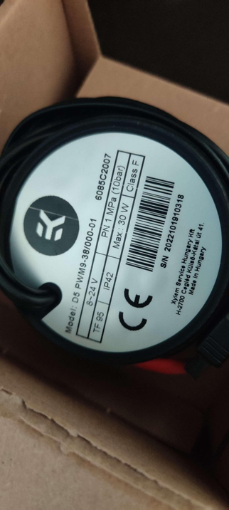 EK PWM D5-pump för vattenkylning