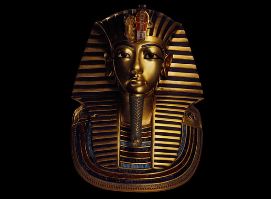 Máscara funeraria del faraón.