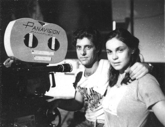 Jacques Haitkin with his late wife, camera operator Anne Coffey.