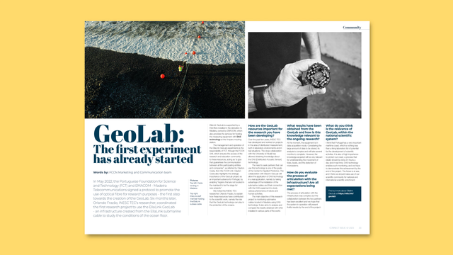CONNECT42 | GeoLab: The first experiment has already started