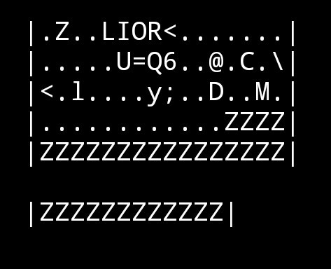 Response to packet. Shows LIOR and ZZZZZ...