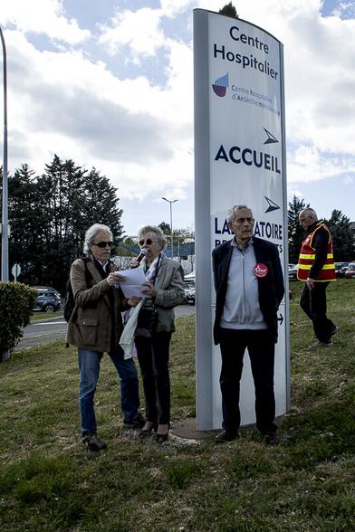 Manifestation du 13/04/23 à Aubenas