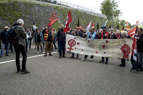 Manifestation du 13/04/23 à Aubenas