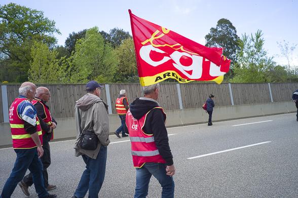Manifestation du 13/04/23 à Aubenas
