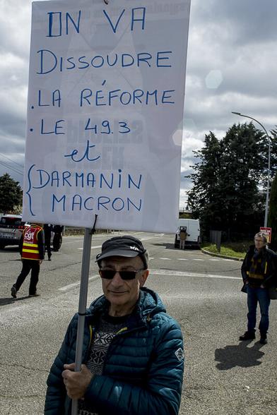Manifestation du 13/04/23 à Aubenas