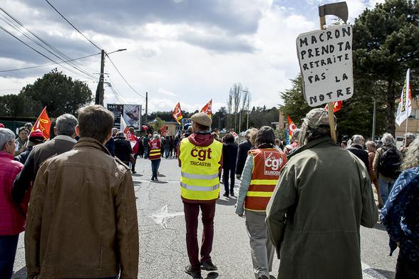 Manifestation du 13/04/23 à Aubenas