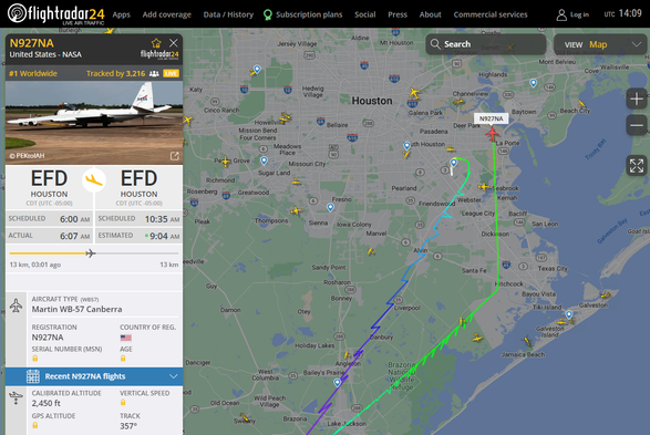 Flight path details with lots of GPS tracking artifacts / errors
