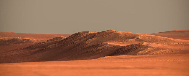 Rendered using Autodesk Maya and Adobe Lightroom. HiRISE data processed using gdal.

Data: 
NASA/JPL/University of Arizona/USGS
Source: www.uahirise.org/dtm/dtm.php?ID=ESP_018701_1775