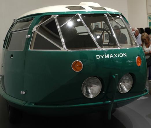 Buckminster Fuller's Dymaxion car.