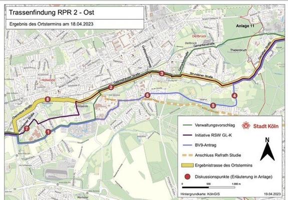 Radpendlerroute GL-K