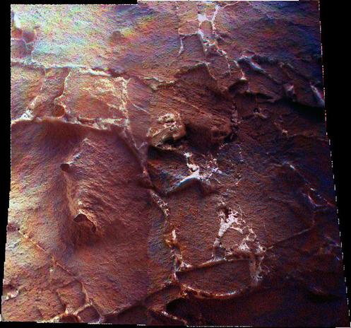 &quot;Courtesy NASA/JPL-Caltech&quot; processing 2di7 &amp; titanio44