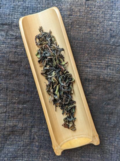 Rolling Thunder dry tea leafs.