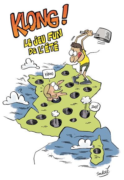 dessin Soulcié, le jeu de l'été