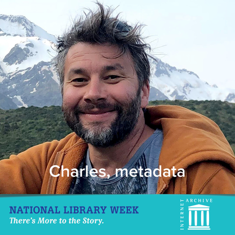 National Library Week 2023: Charles, metadata