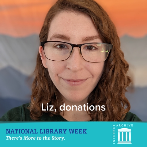 National Library Week 2023: Liz, donations