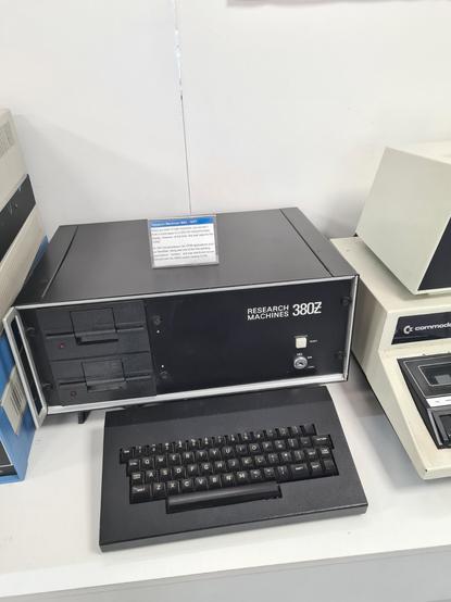 A Research Machines 380Z computer.