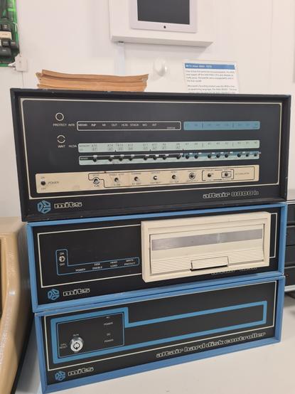 Altair computers from the 1970s