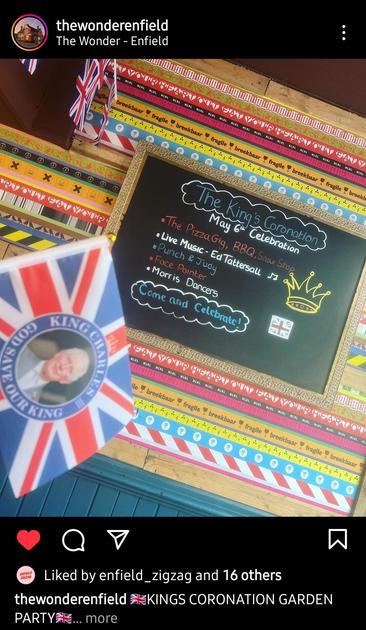 The King's Coronation
May 6th Celebration

The Pizza Gig, BBQ, Snaxstop
Live music - Ed Tattersall
Punch and Judy
Face Painter
Morris Dancers

COME AND CELEBRATE!