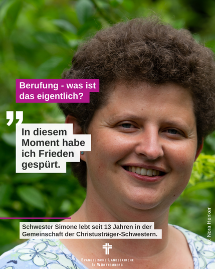 #Berufung – in einer Reihe gehen wir der Frage nach, wie Menschen zu bestimmten Lebenswegen und Aufgaben #berufen werden. Teil 1: Schwester Simone, Christusträger-Schwester. Im Interview erzählt sie, wie es dazu kam, dass sie ihr Leben #Gott gewidmet hat. Mehr lesen: https://t1p.de/4u2qr

#evangelisch #kirche #elkwue #landeskirchewürttemberg #württemberg #evangelischekirche #evangelischelandeskircheinwürttemberg #glaubeleben
#ChristustragerSchwestern #Schwesternschaft #Gemeinschaft