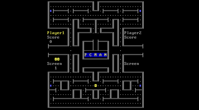 Far fewer dots to devour compared to the original Gobble Man, which is a good thing.
