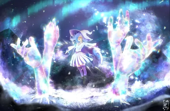 A contest at Clip Studio Paint on the theme: Magic.