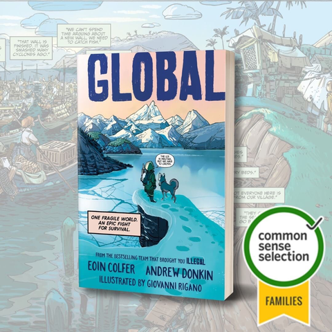 Cover of Global, the graphic novel.