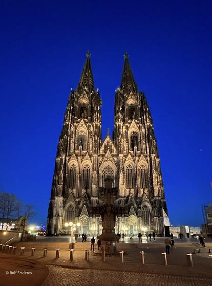 Kölner Dom Nachtaufnahme