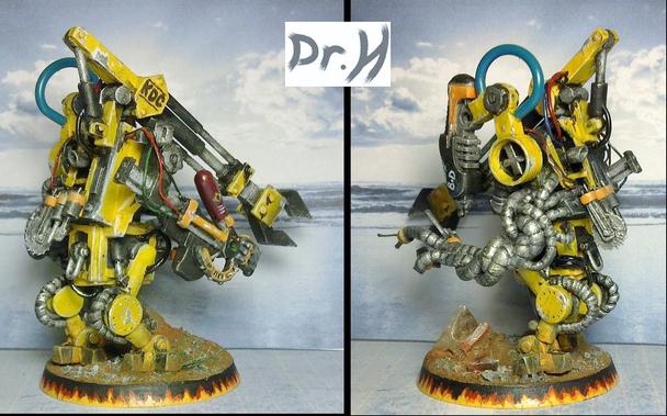 Rear views of The Mechanic.
