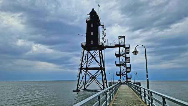 Leuchtturm Obereversand