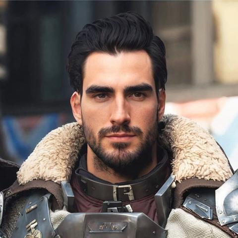 Paladin Danse remastered with Realistic Vision.