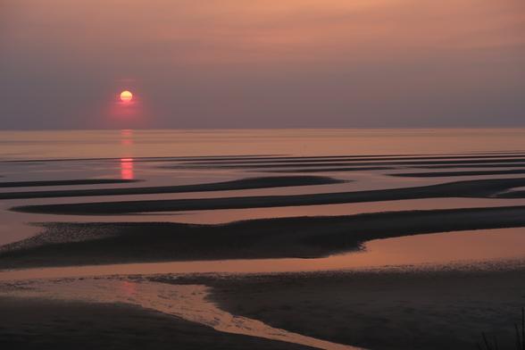 Sunset at the beach