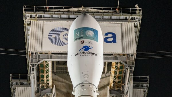 Eine Vega‑C-Rakete soll das Clearspace-Raumfahrzeug ins Weltall befördern. (Foto: Arianespace)