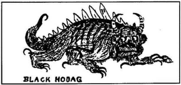 Eugene Shepards black hodag circa 1893