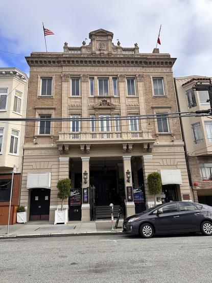 The outside of Club Fugazi