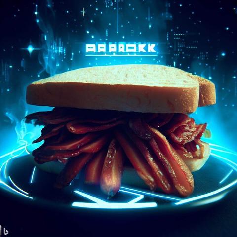 Ooops... I've #CyberPunkerated my #BaconSammidge.... #SorryAboutIT