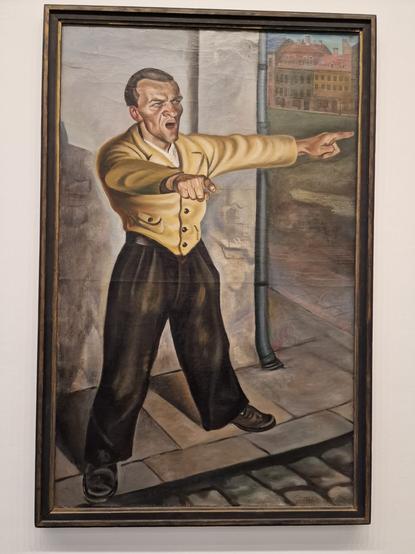 Curt Querner, a representative of the New Objectivity movement and a painter of realism, led an impressive life. Born on April 7, 1904, in Börnchen and passed away on March 10, 1976, in Kreischa, he developed his unique perspective on the world due to his parents' deafness. After training as a locksmith, he worked in various factories before starting his studies at the Dresden Academy of Fine Arts in 1926.

Querner financed his studies through various jobs and walked from his hometown of Börnchen to the art academy. Influenced by the political developments of his time, he left the academy prematurely in 1930 to engage in political activities. He joined the artist group Asso and the Communist Party (KPD), but later distanced himself from political party work.

During the 1930s, Querner lived on unemployment benefits, even though he painted intensively every day. 

During World War II, Querner served in the Wehrmacht and subsequently spent several years as a prisoner of war. After his return to Börnchen in 1947, as his Dresden apartment had been destroyed by bombs, he struggled with financial difficulties. However, in the late 1940s, significant paintings were acquired by renowned galleries

Querner was represented in many important exhibitions in the Eastern Zone and later in the German Democratic Republic (GDR). From the 1960s onwards, he was rediscovered by the official art scene of the GDR as a proletarian-revolutionary artist, leading to a growing recognition of his works.