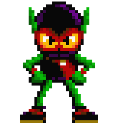 Pixel art - zool character