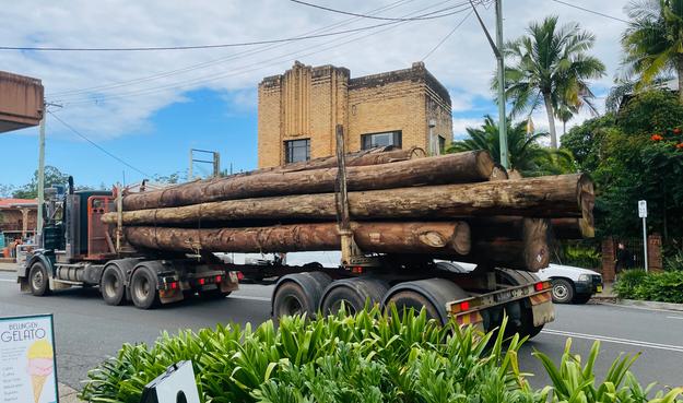 Bellingen Logging truck