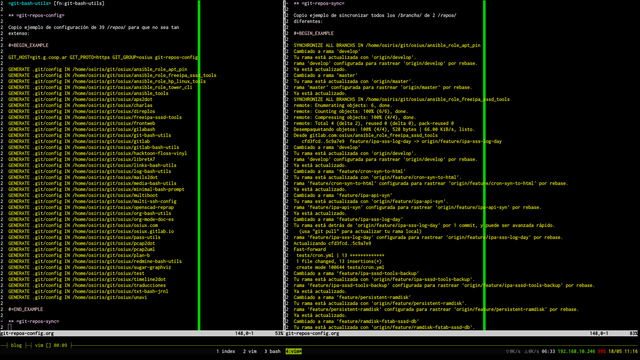 Regenerar el archivo de configuración .git/config de un repositorio git