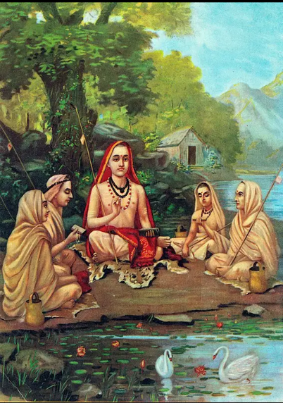 Adi Shankara, the most prominent exponent of Advaita Vedānta tradition