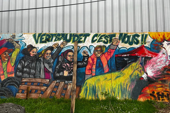 Fresque VertBaudet c'est nous !!