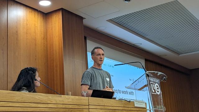 Terry Jones took the Bioinformatics meeting to the command line