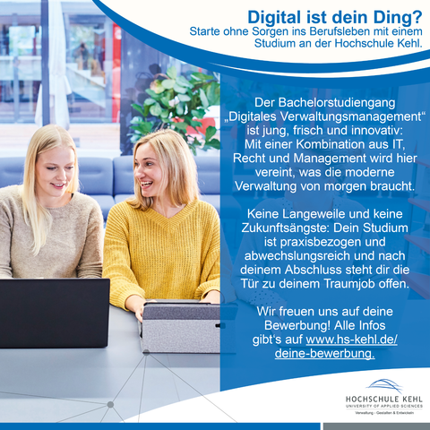 2 Studentinnen mit Laptop