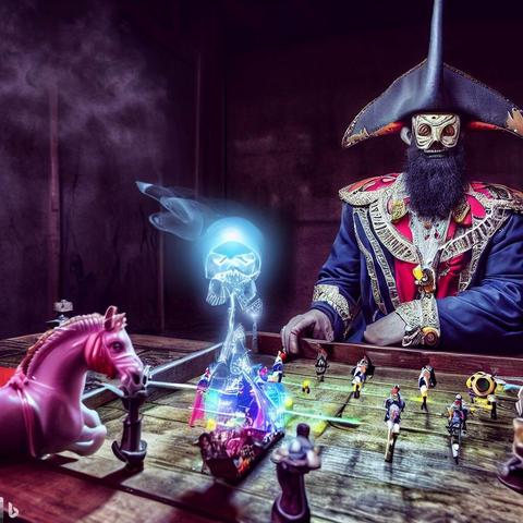 Cervantes de León introduces the ancient game of Wizard and Unicorn Football for the first time again during The Black Death while observing a Mask-Mandate (Circa 1347)