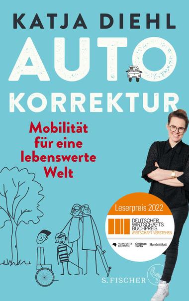 Buchcover "Autokorrektur - Mobilität für eine lebenswerte Welt" von Katja Diehl
