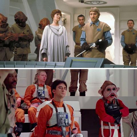 Screenshots of Star Wars - Return of the Jedi.