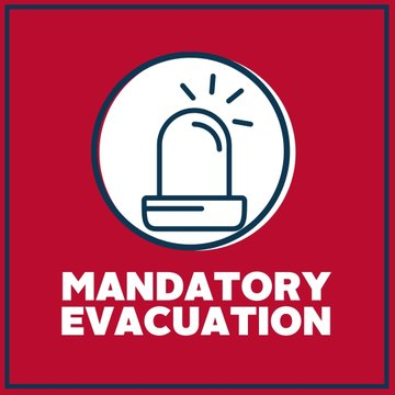 Mandatory Evacuation symbol
